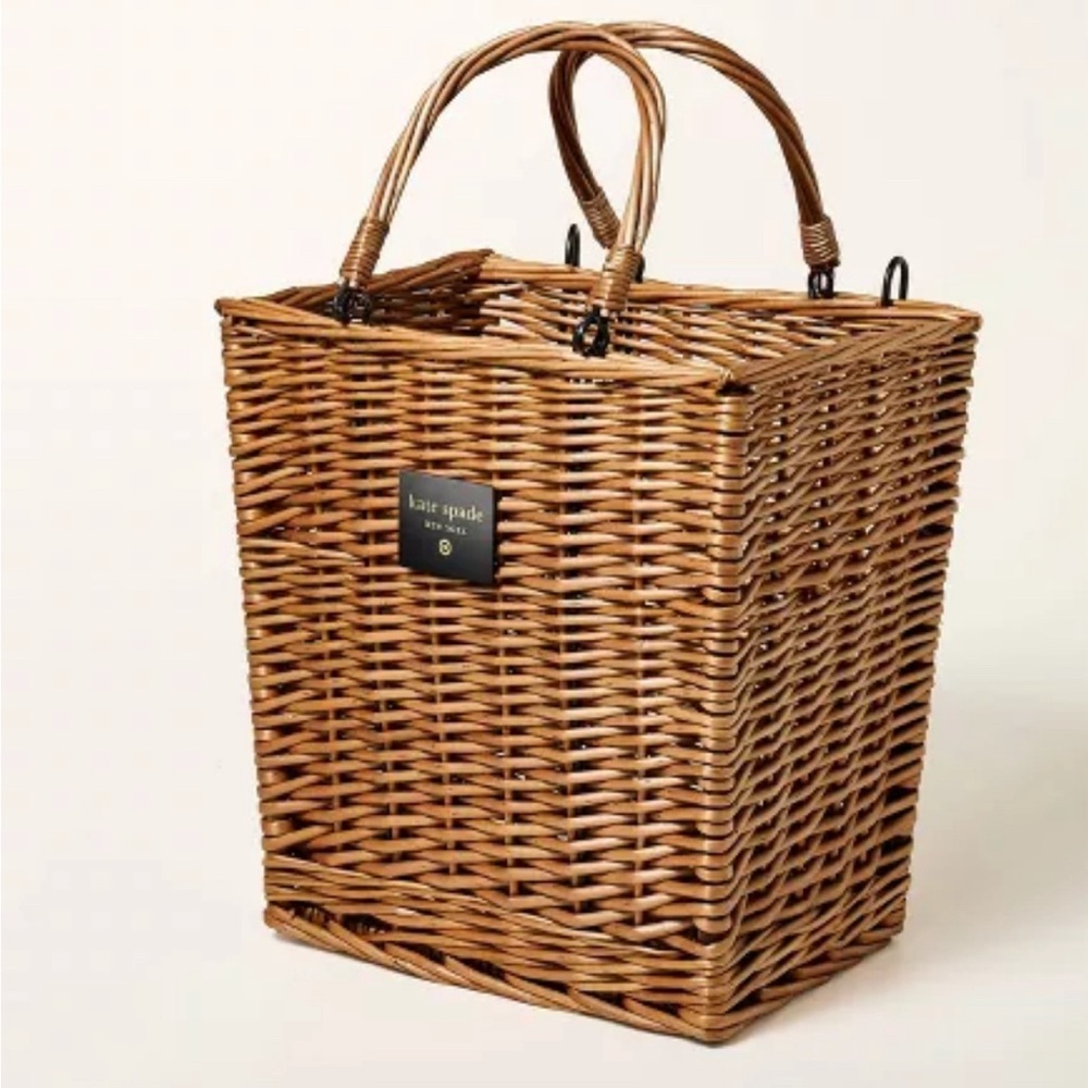 Adult Woven Bicycle Basket Natural - kate spade new york x Target